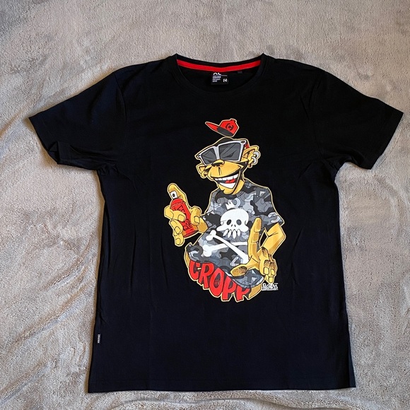 CROPP Graphic T-Shirt with Cartoon Design - Picture 1 of 3